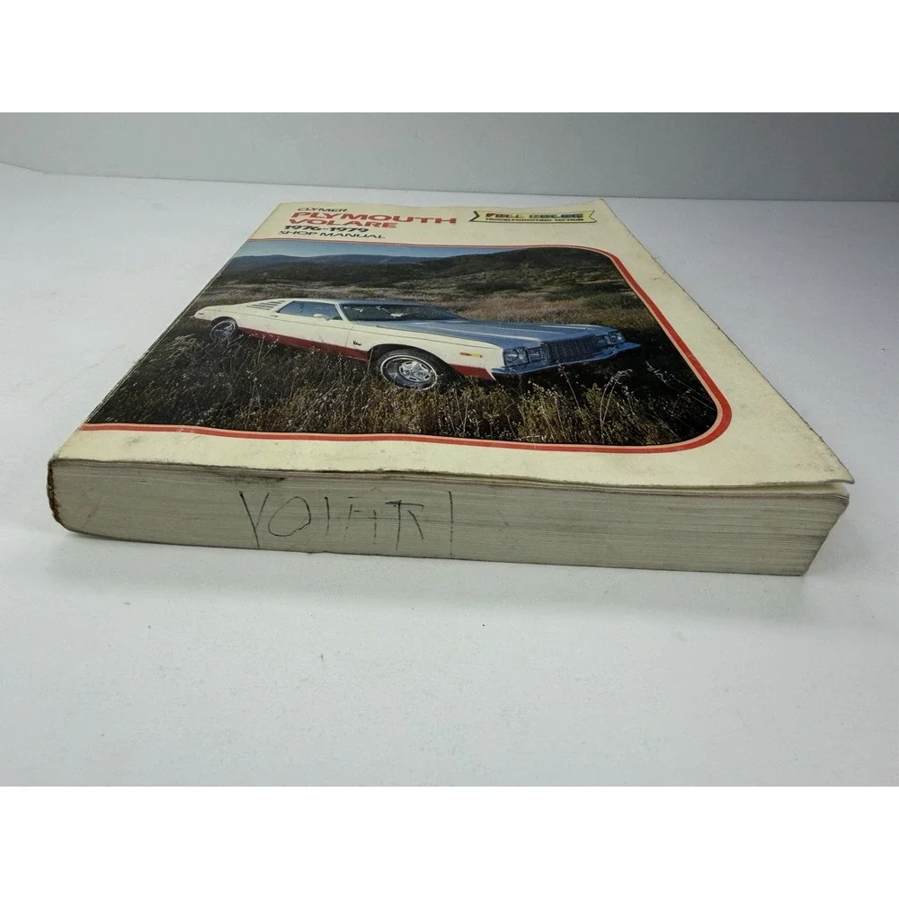 Clymer Auto Repair Shop Manual for Plymouth Volare 1976-79 A236 Dodge Aspen